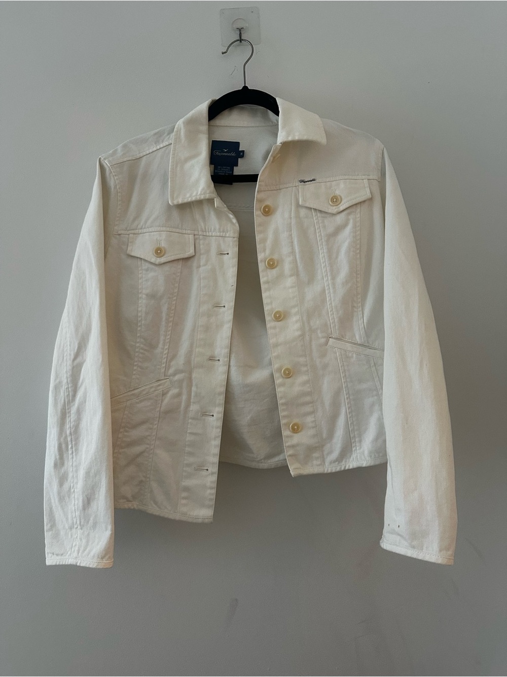 Vintage Faconnable Lightweight Cotton Jacket